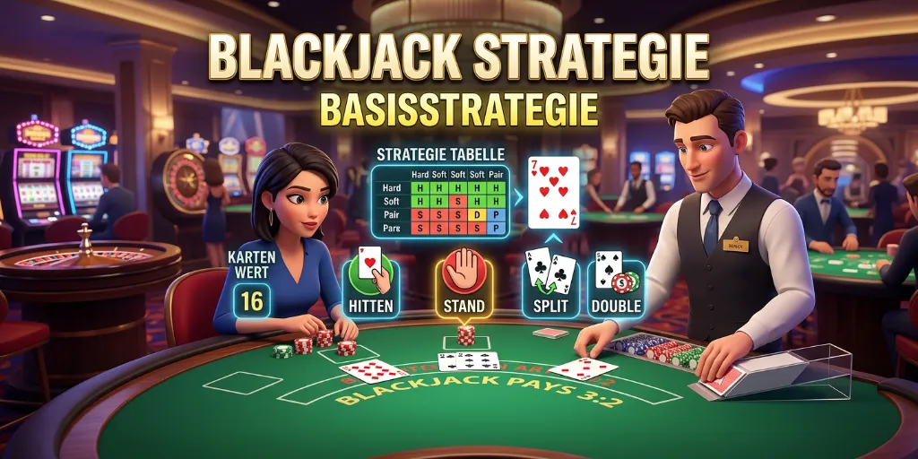 Blackjack Strategie – Basisstrategie