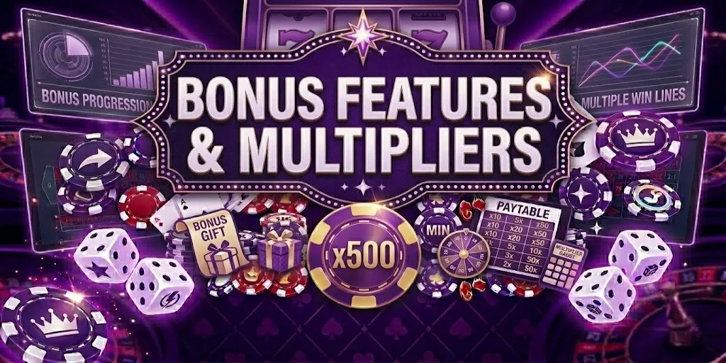 Bonus Features & Multipliers