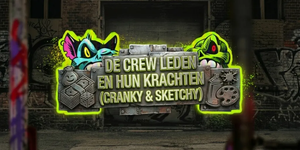 De Crew Leden en Hun Krachten (Cranky & Sketchy)