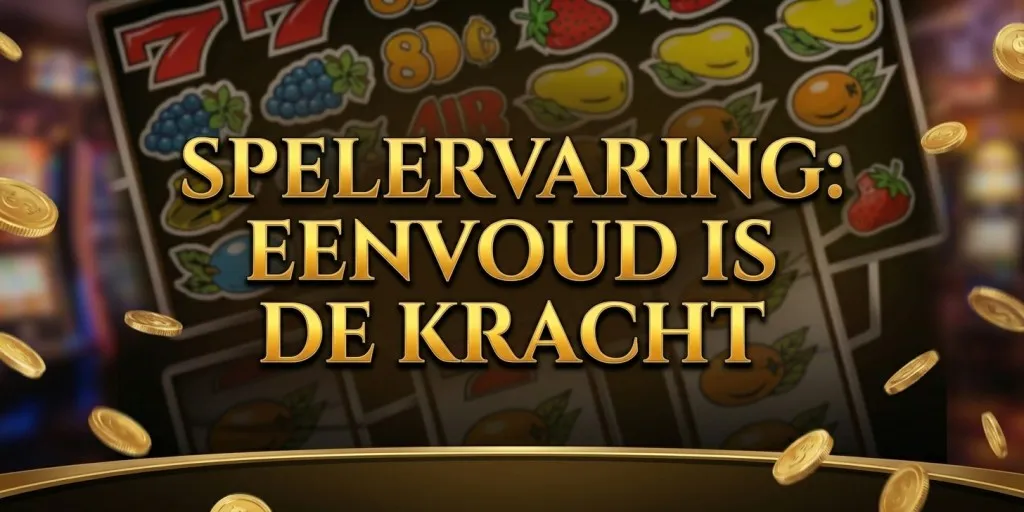 Spelervaring Eenvoud is de Kracht