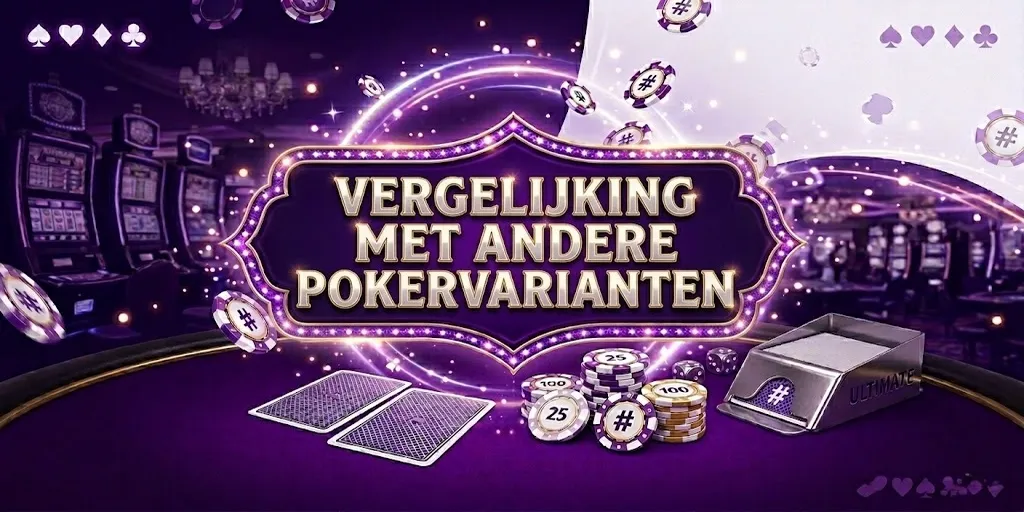 Vergelijking met andere Pokervarianten